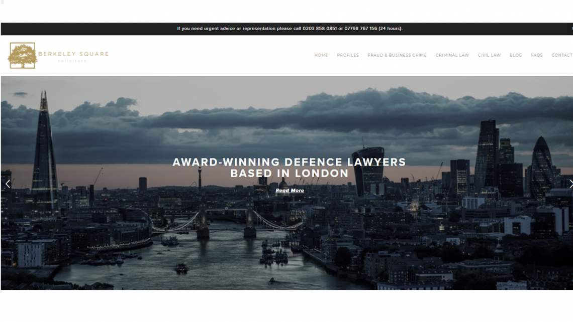 legal website design squarespace